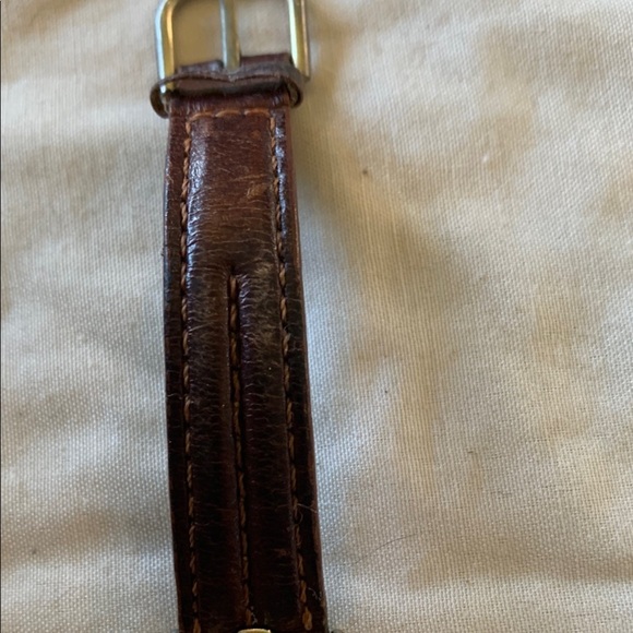 Anne Klein Women's Gold and Brown Watch. B5 - Picture 5 of 7